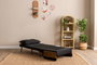 Atelier Del Sofa Cosmo Single - Sofá-Cama de 1 Plaza Negro